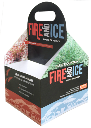 Assembling done by the consumer – the Fire and Ice sales tray